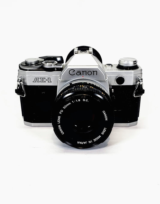 Canon AE-1 w/ 50mm f1.8 SC